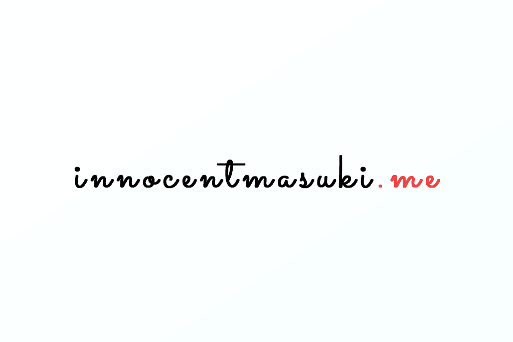 innocent masuki portifolio website cover